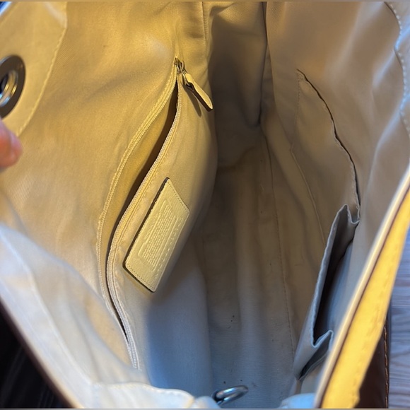 Coach Chelsea Optic Signature Purse Bag Y2K - Picture 6 of 7